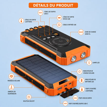 Batterie externe de secours SOLARA™